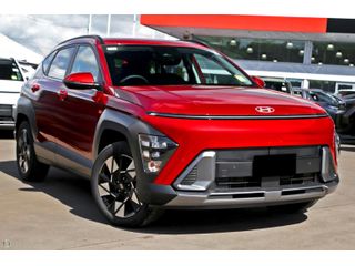 2026  Hyundai Kona Hybrid Elite SUV (Ultimate Red) Demo Car Thumbnail