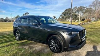 2025  Mazda CX-80 G40e Touring SUV (Machine Grey) Used Car Thumbnail