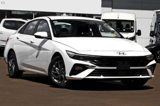 2024  Hyundai i30 Hybrid Sedan (Atlas White) New Car Thumbnail