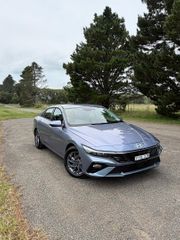 2025  Hyundai i30 Elite Hybrid Sedan (Meta Blue) Demo Car Thumbnail