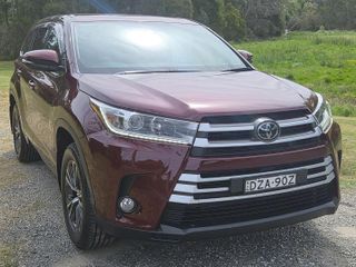 2018 Toyota Kluger GX SUV (Deep Red) Used Car Thumbnail