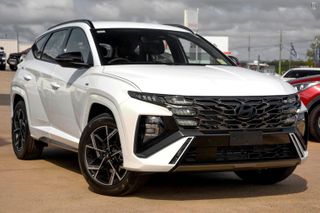2024 Hyundai Tucson N Line SUV (White Cream) Demo Car Thumbnail