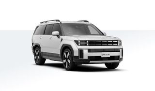 2025 Hyundai Santa Fe SUV (Creamy White) New Car Thumbnail
