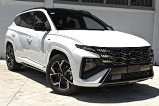 2025 Hyundai Tucson Premium N Line SUV (White Cream) New Car Thumbnail