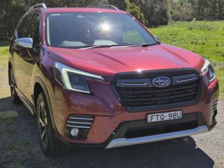 2022 Subaru Forester 2.5i-S SUV (Crimson Red) Used Car Thumbnail