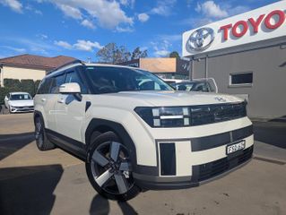 2025  Hyundai Santa Fe Hybrid Elite SUV (Cyber Sage) Demo Car Thumbnail