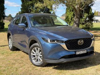 2023  Mazda CX-5 G25 Maxx Sport SUV (Eternal Blue) Used Car Thumbnail
