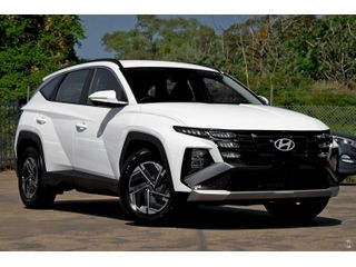 2026  Hyundai Tucson Hybrid SUV (White Cream) New Car Thumbnail