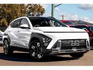 2026  Hyundai Kona Hybrid Premium SUV (Atlas White) New Car Thumbnail