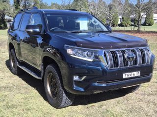 2021  Toyota Landcruiser Prado VX SUV (Peacock Black) Used Car Thumbnail