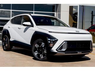 2026  Hyundai Kona Hybrid Elite SUV (Atlas White) New Car Thumbnail