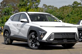 2025 Hyundai Kona Hybrid SUV (Atlas White) New Car Thumbnail