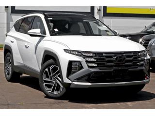2026  Hyundai Tucson Hybrid Premium SUV (White Cream) New Car Thumbnail
