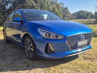 2018 Hyundai i30 Elite Hatch (Marina Blue) Used Car Thumbnail