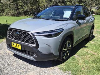 2024  Toyota Corolla Cross Atmos SUV (Jungle Khaki) Used Car Thumbnail